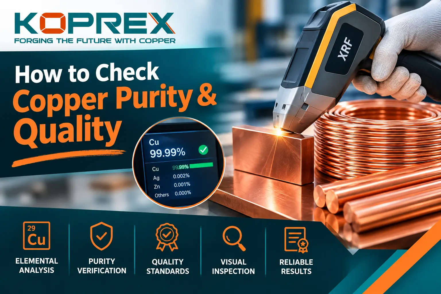 How to Check Copper Purity & Quality